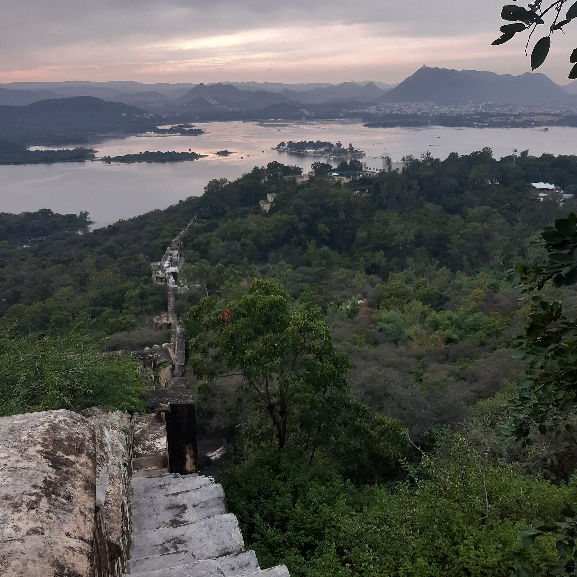 Sunset over Lake Pichola, Udaipur